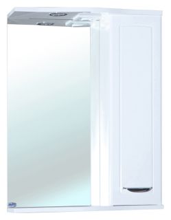 Зеркало-шкаф с подсветкой Bellezza Классик 60см правый белый 00000002171